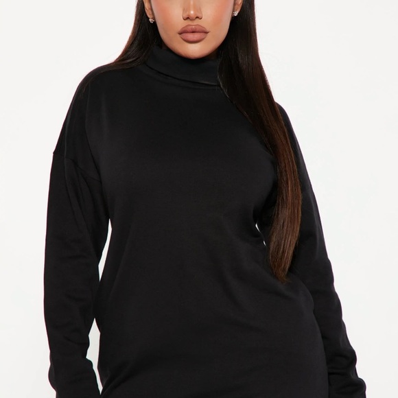 Sweatshirt dress - Picture 4 of 4